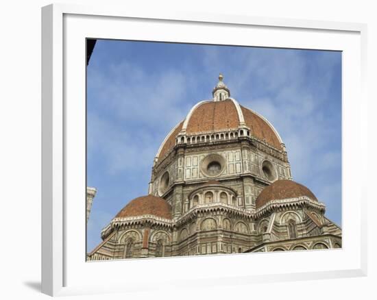 Dome of the Duomo in the Town of Florence, UNESCO World Heritage Site, Tuscany, Italy, Europe-Harding Robert-Framed Photographic Print