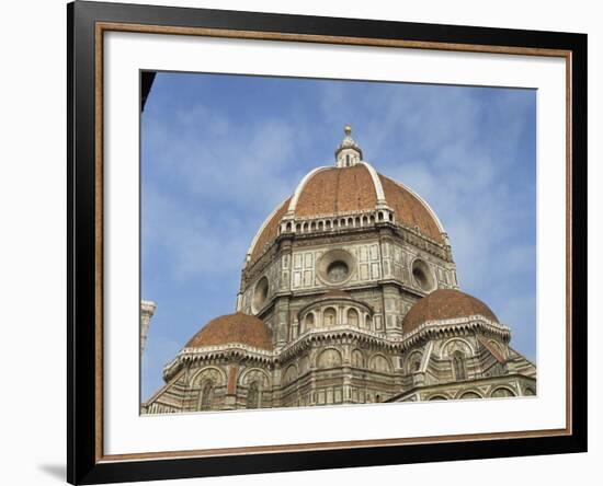 Dome of the Duomo in the Town of Florence, UNESCO World Heritage Site, Tuscany, Italy, Europe-Harding Robert-Framed Photographic Print