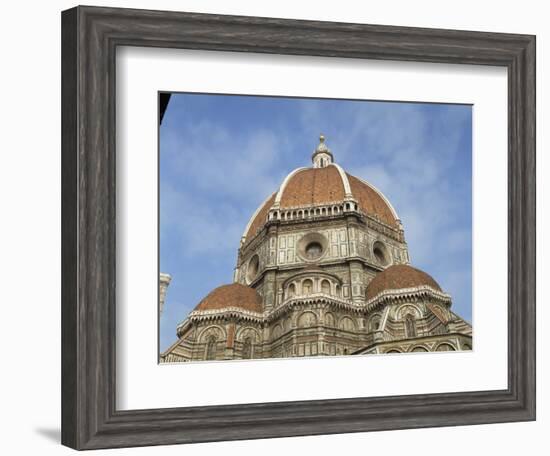 Dome of the Duomo in the Town of Florence, UNESCO World Heritage Site, Tuscany, Italy, Europe-Harding Robert-Framed Photographic Print