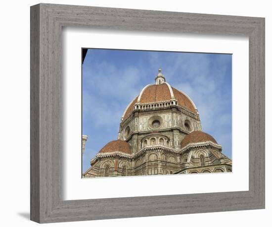 Dome of the Duomo in the Town of Florence, UNESCO World Heritage Site, Tuscany, Italy, Europe-Harding Robert-Framed Photographic Print