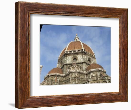 Dome of the Duomo in the Town of Florence, UNESCO World Heritage Site, Tuscany, Italy, Europe-Harding Robert-Framed Photographic Print