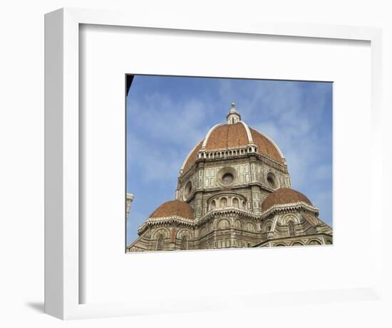 Dome of the Duomo in the Town of Florence, UNESCO World Heritage Site, Tuscany, Italy, Europe-Harding Robert-Framed Photographic Print