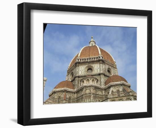 Dome of the Duomo in the Town of Florence, UNESCO World Heritage Site, Tuscany, Italy, Europe-Harding Robert-Framed Photographic Print