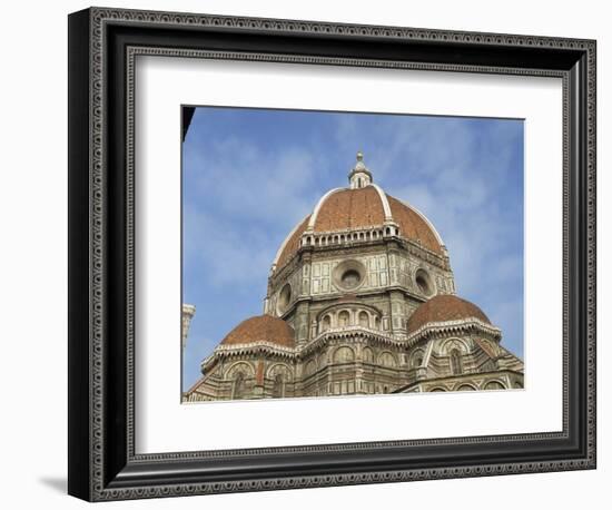 Dome of the Duomo in the Town of Florence, UNESCO World Heritage Site, Tuscany, Italy, Europe-Harding Robert-Framed Photographic Print