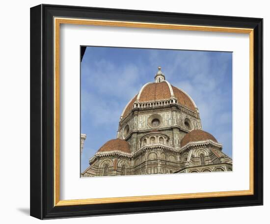 Dome of the Duomo in the Town of Florence, UNESCO World Heritage Site, Tuscany, Italy, Europe-Harding Robert-Framed Photographic Print