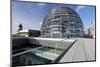 Dome of the Reichstag Building, Berlin, Germany-null-Mounted Art Print