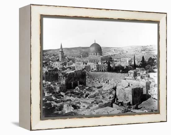 Dome of the Rock, 1857-James Robertson and Felice Beato-Framed Premier Image Canvas