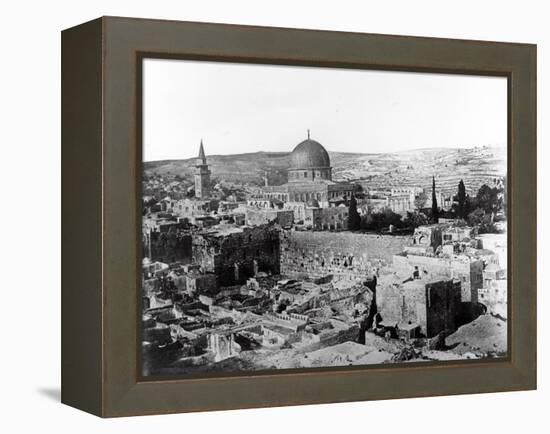 Dome of the Rock, 1857-James Robertson and Felice Beato-Framed Premier Image Canvas