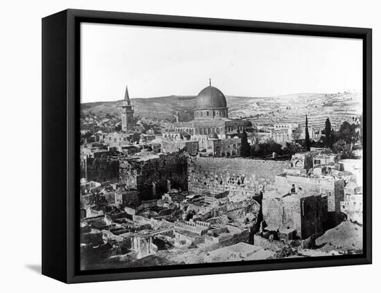 Dome of the Rock, 1857-James Robertson and Felice Beato-Framed Premier Image Canvas