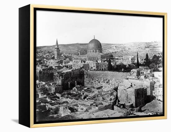Dome of the Rock, 1857-James Robertson and Felice Beato-Framed Premier Image Canvas