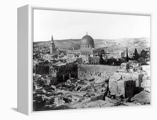 Dome of the Rock, 1857-James Robertson and Felice Beato-Framed Premier Image Canvas