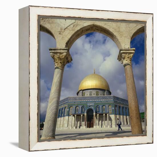 Dome of the Rock, Jerusalem, Israel, Middle East-Robert Harding-Framed Premier Image Canvas