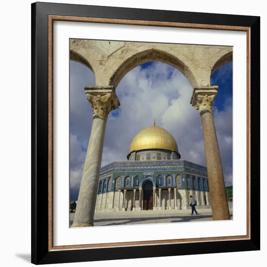 Dome of the Rock, Jerusalem, Israel, Middle East-Robert Harding-Framed Photographic Print