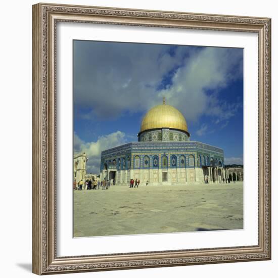 Dome of the Rock, Jerusalem, Israel, Middle East-Robert Harding-Framed Photographic Print