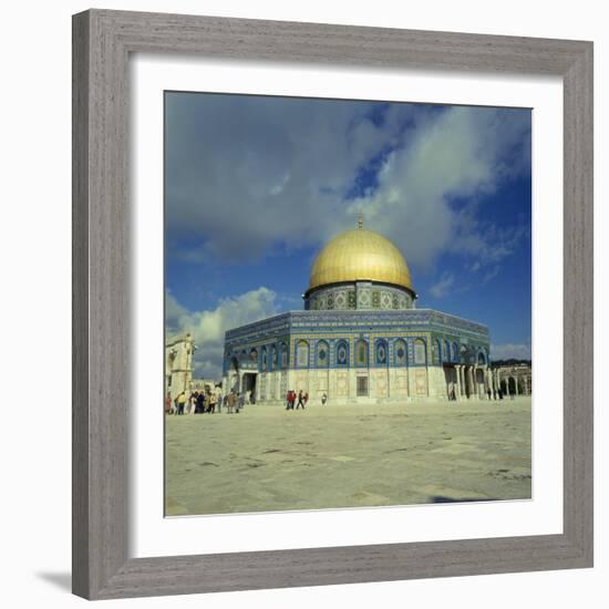 Dome of the Rock, Jerusalem, Israel, Middle East-Robert Harding-Framed Photographic Print