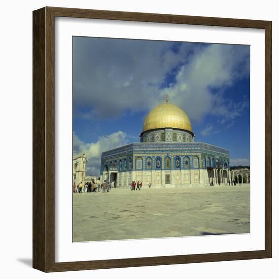 Dome of the Rock, Jerusalem, Israel, Middle East-Robert Harding-Framed Photographic Print