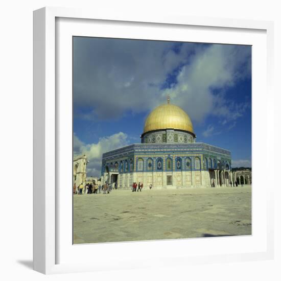 Dome of the Rock, Jerusalem, Israel, Middle East-Robert Harding-Framed Photographic Print