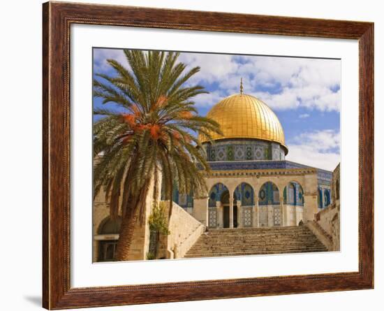 Dome of the Rock, Jerusalem, Israel, Middle East-Michael DeFreitas-Framed Photographic Print