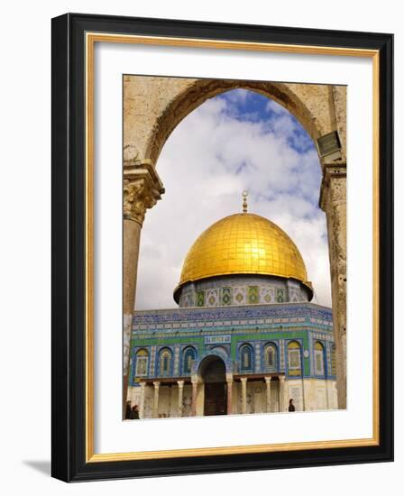 Dome of the Rock, Jerusalem, Israel, Middle East-Michael DeFreitas-Framed Photographic Print