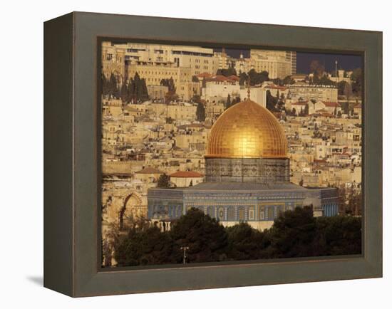 Dome of the Rock, Jerusalem, Israel-Yvette Cardozo-Framed Premier Image Canvas