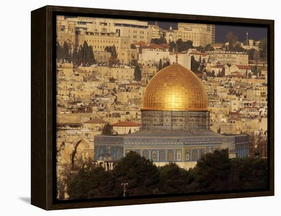 Dome of the Rock, Jerusalem, Israel-Yvette Cardozo-Framed Premier Image Canvas