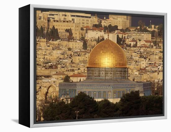 Dome of the Rock, Jerusalem, Israel-Yvette Cardozo-Framed Premier Image Canvas