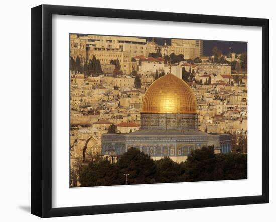 Dome of the Rock, Jerusalem, Israel-Yvette Cardozo-Framed Premium Photographic Print