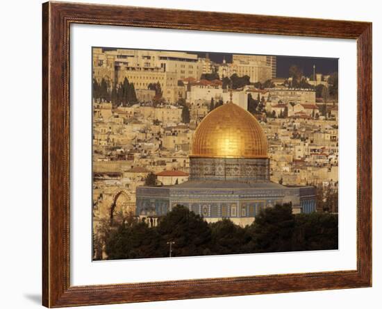 Dome of the Rock, Jerusalem, Israel-Yvette Cardozo-Framed Photographic Print