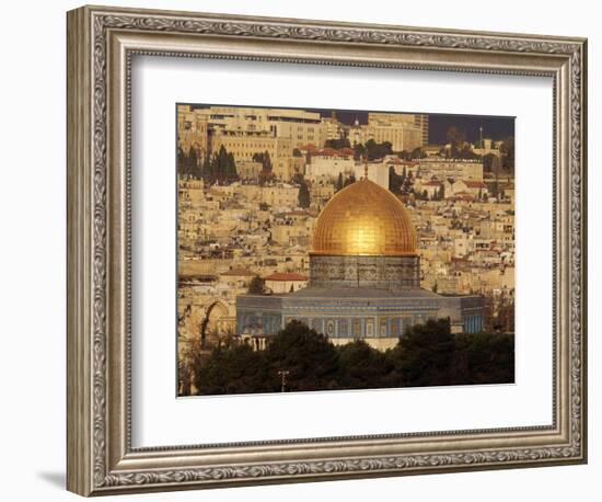 Dome of the Rock, Jerusalem, Israel-Yvette Cardozo-Framed Photographic Print