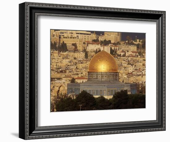 Dome of the Rock, Jerusalem, Israel-Yvette Cardozo-Framed Photographic Print