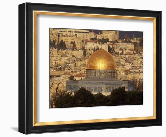 Dome of the Rock, Jerusalem, Israel-Yvette Cardozo-Framed Photographic Print