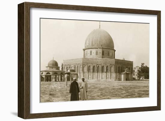 Dome of the Rock, Jerusalem, Israel-null-Framed Art Print