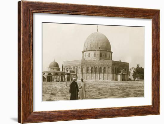 Dome of the Rock, Jerusalem, Israel-null-Framed Art Print