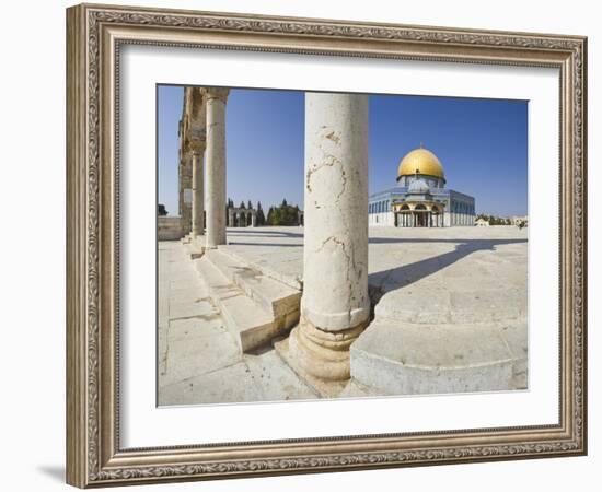 Dome of the Rock on Temple Mount-Jon Hicks-Framed Photographic Print