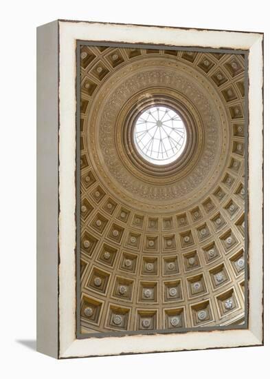 Dome of the Sala Rotonda in the Vatican Museum, Vatican City, Rome, Lazio, Italy-Stuart Black-Framed Premier Image Canvas