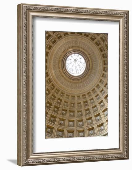 Dome of the Sala Rotonda in the Vatican Museum, Vatican City, Rome, Lazio, Italy-Stuart Black-Framed Photographic Print