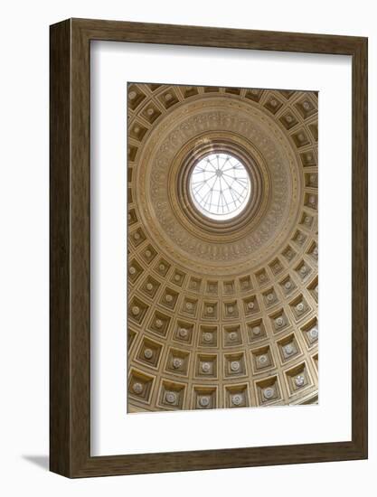 Dome of the Sala Rotonda in the Vatican Museum, Vatican City, Rome, Lazio, Italy-Stuart Black-Framed Photographic Print