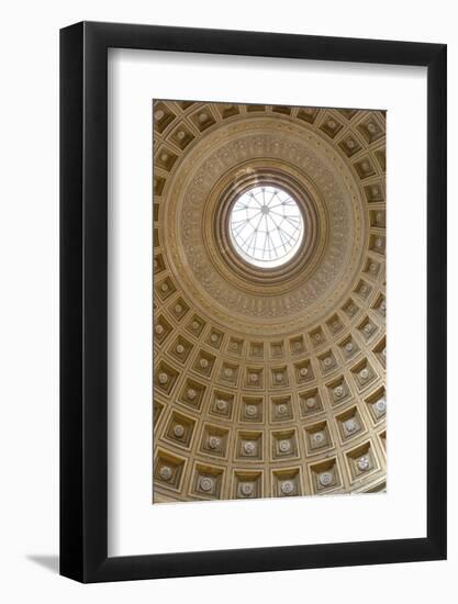 Dome of the Sala Rotonda in the Vatican Museum, Vatican City, Rome, Lazio, Italy-Stuart Black-Framed Photographic Print