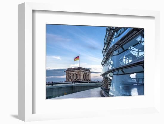 Dome, Reichstag, Berlin, Germany-Sabine Lubenow-Framed Photographic Print