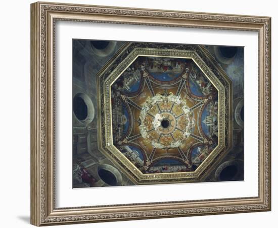 Dome with Frescoes-Cesare Maccari-Framed Giclee Print