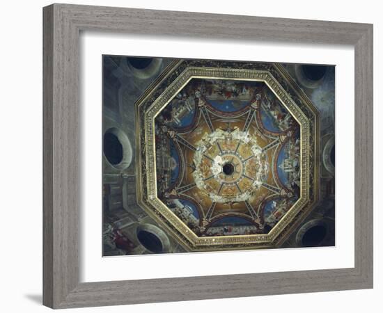 Dome with Frescoes-Cesare Maccari-Framed Giclee Print