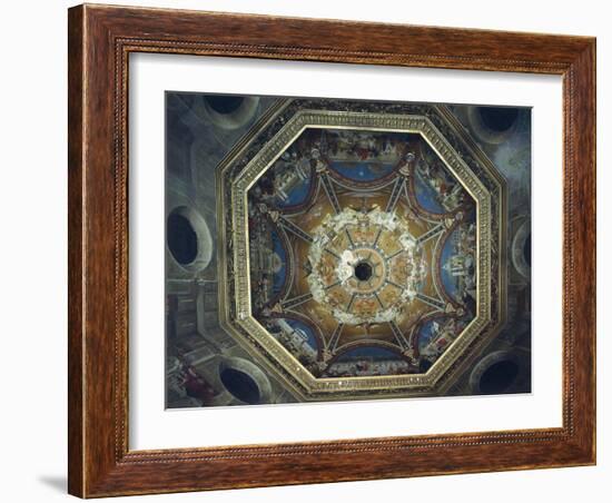 Dome with Frescoes-Cesare Maccari-Framed Giclee Print