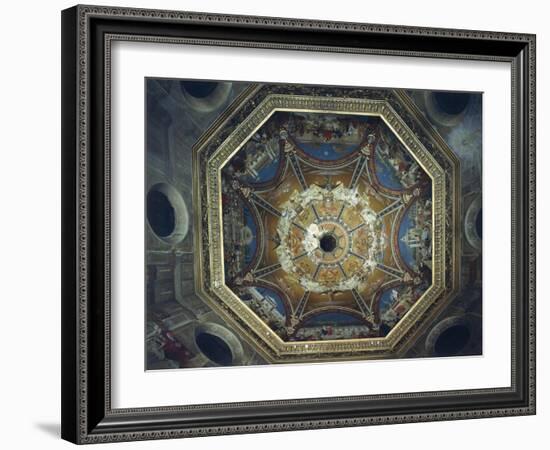 Dome with Frescoes-Cesare Maccari-Framed Giclee Print