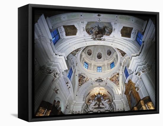 Dome with Frescoes-Giacomo Ceruti-Framed Premier Image Canvas