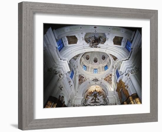 Dome with Frescoes-Giacomo Ceruti-Framed Giclee Print