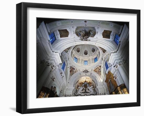 Dome with Frescoes-Giacomo Ceruti-Framed Giclee Print