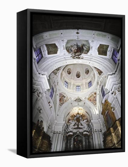 Dome with Frescoes-Giacomo Ceruti-Framed Premier Image Canvas