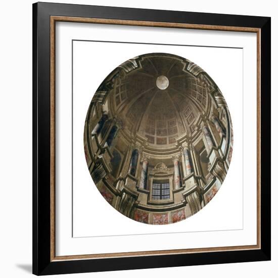 Dome-Andrea Pozzo-Framed Giclee Print