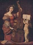 St. Cecilia Distributing Alms, C.1612-15-Domenichino-Giclee Print