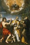 The Expulsion of Adam and Eve-Domenichino-Framed Giclee Print